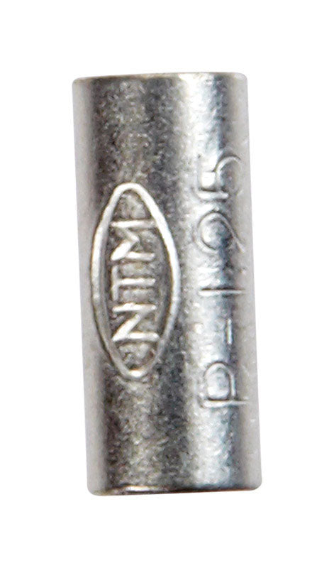 Jandorf 22-18 Ga. Uninsulated Wire Terminal Parallel Splice Silver 5 pk