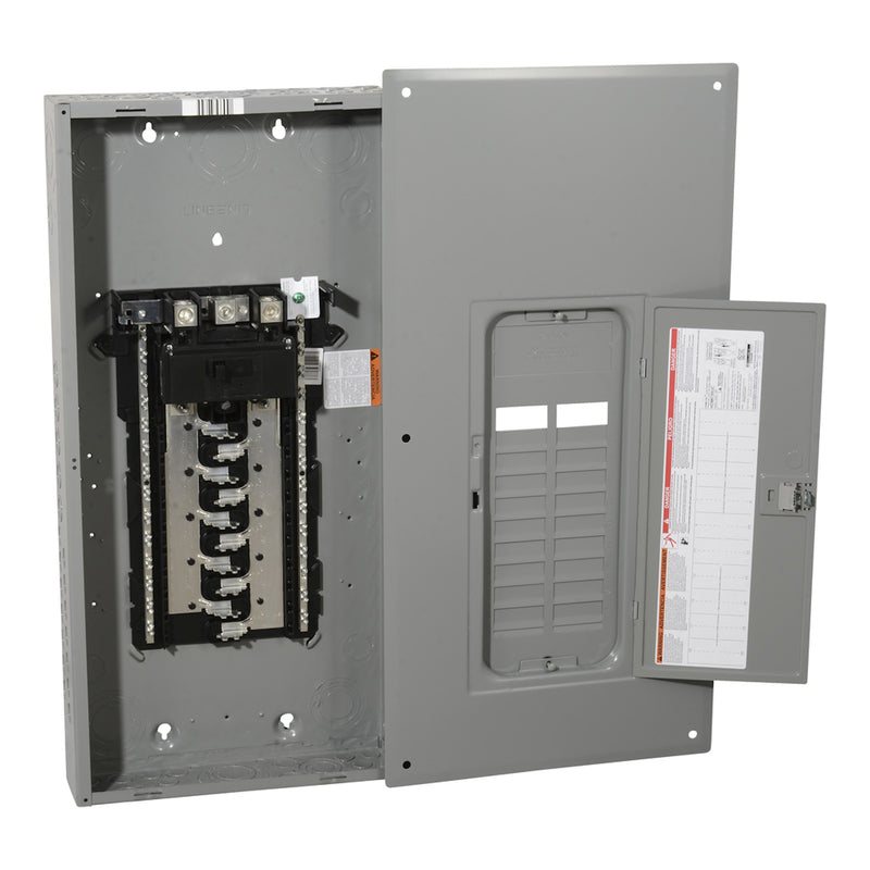 Square D  HomeLine  200 amps 120/240 volt 20 space 40 circuits Main Breaker Load Center