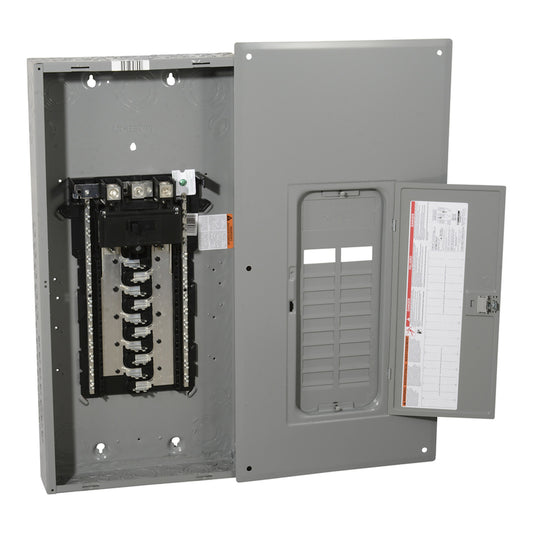 Square D  HomeLine  200 amps 120/240 volt 20 space 40 circuits Main Breaker Load Center