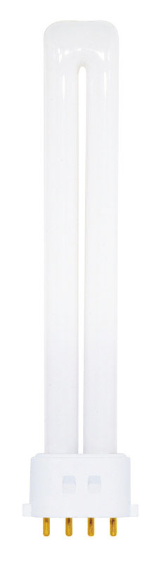 Satco 13 W T4 1.38 in. D X 6.19 in. L CFL Bulb Warm White Tubular 2700 K 1 pk