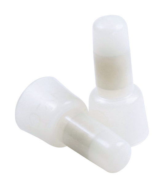 Gardner Bender 22-10 Ga. Insulated Wire Pigtail Crimp Connector White 10 pk