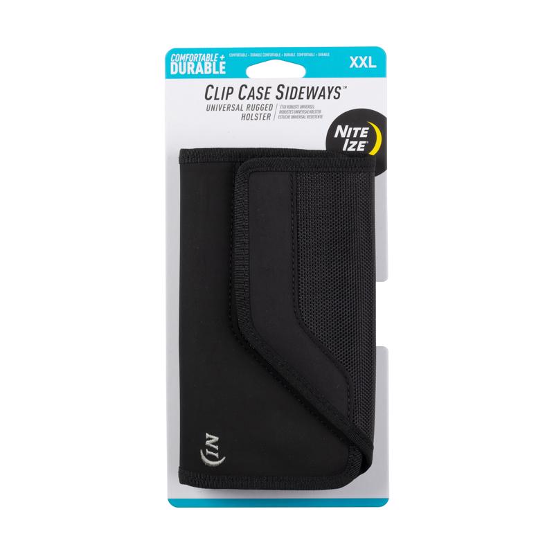 Nite Ize Clip Case Black XXL Sideways Cell Phone Case For Universal