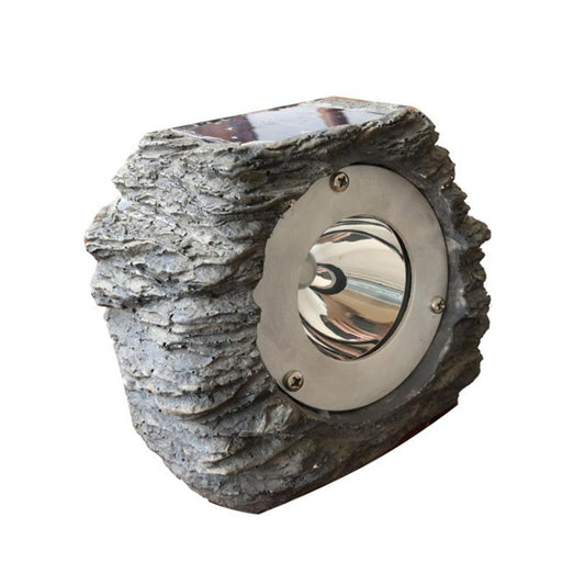 Living Accents Solar Powered LED Rock Spotlight 1 pk