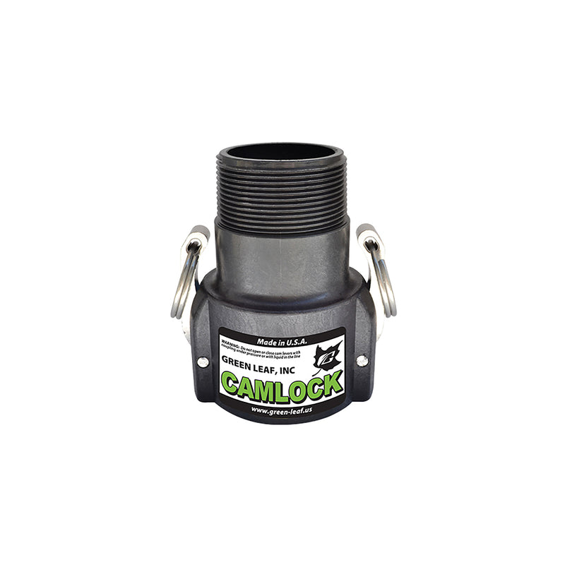 Green Leaf B Series 1-1/2 in. Male X 1-1/2 in. D Female Polypropylene Adapter Coupling 1 pk