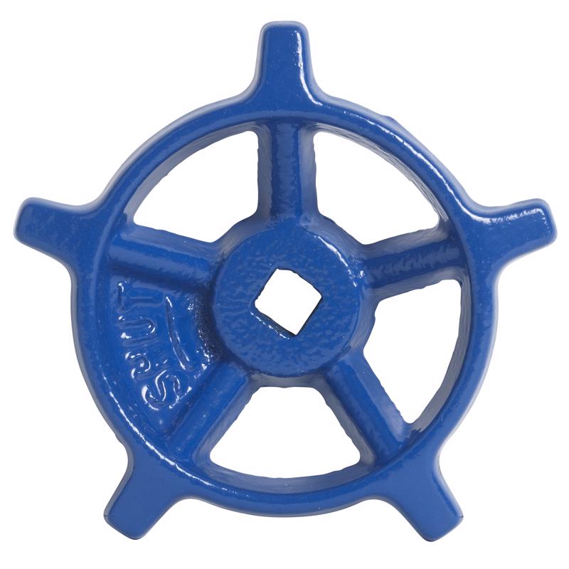 Homewerks 1 in. Steel Blue Wheel Handle 1 pc