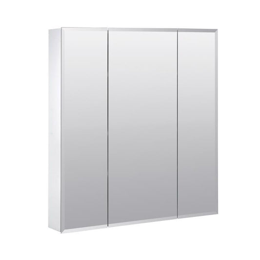 Zenna Home 25.5 in. H X 23.63 in. W X 4-1/2 in. D Rectangle Medicine Cabinet