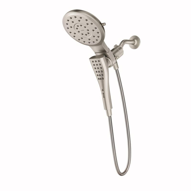Moen Magnetix Brushed Nickel 8 settings Showerhead Combo 1.75 gpm