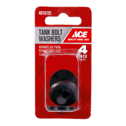 Ace 1/8 in. D Rubber Tank Bolt Washer 4 pk