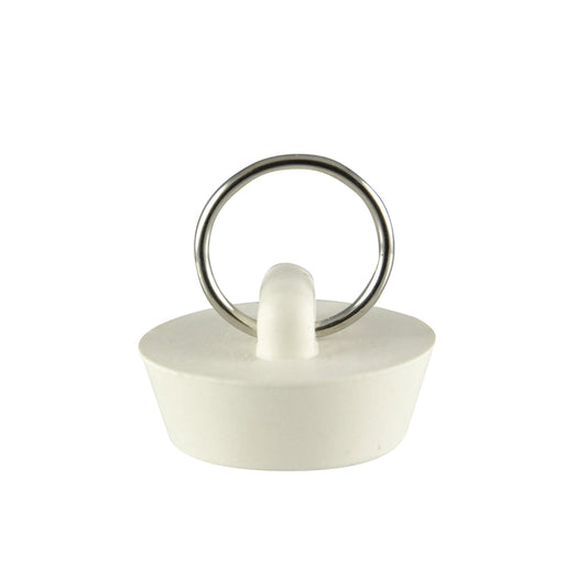 Ace 1-1/8 in. White Rubber Sink Stopper