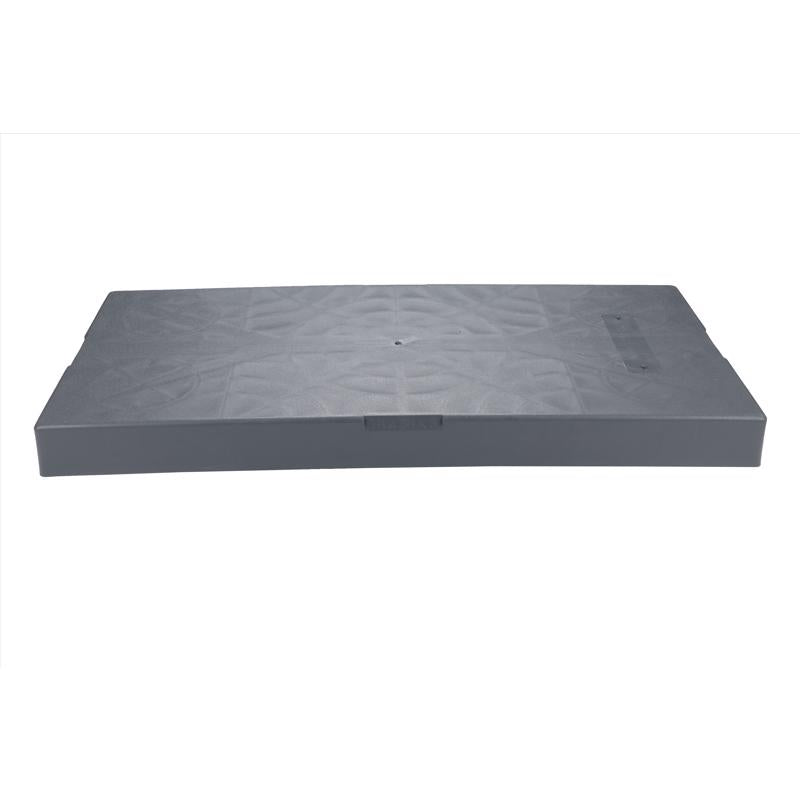 DiversiTech Condenser Pad 38 in. W X 3 in. H Gray