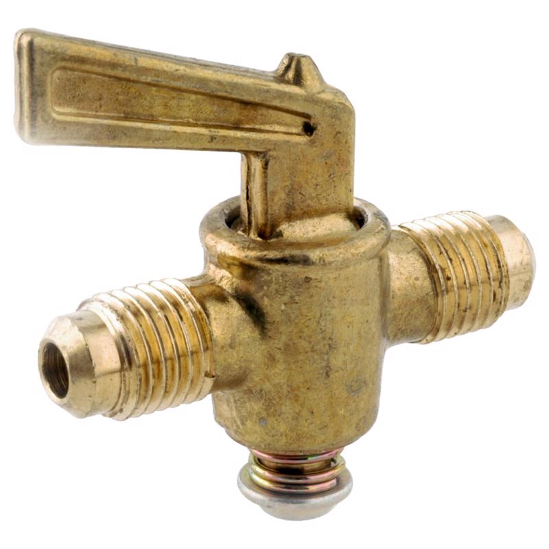 Anderson Metals 1/2 in. Flare in. X 1/2 in. Flare Brass Shut Off Cock