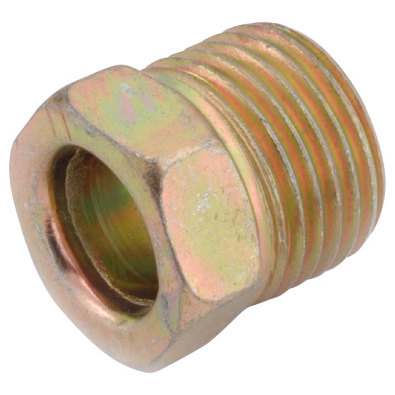 Anderson Metals 3/8 in. Female Flare in. Brass Inverted Flare Nut