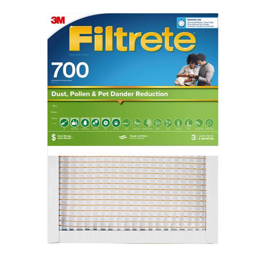 Filtrete 16 in. W X 25 in. H X 1 in. D Polypropylene 700 MPR Pleated Air Filter 1 pk