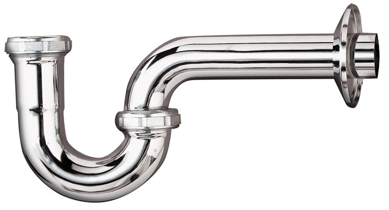 Keeney 1-1/4 in. D Brass P-Trap