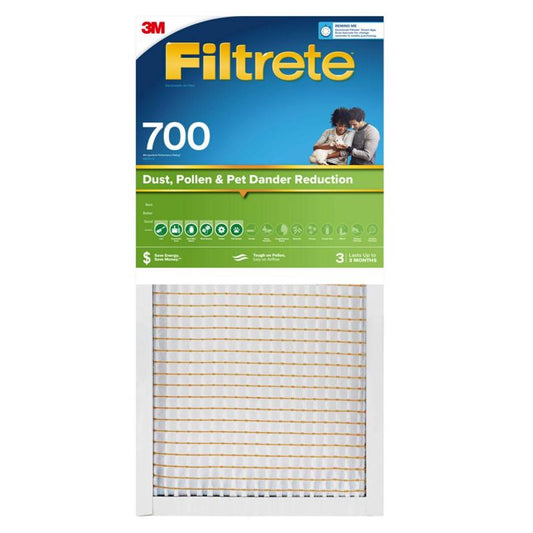 Filtrete 14 in. W X 18 in. H X 1 in. D Polypropylene 700 MPR Pleated Air Filter 1 pk