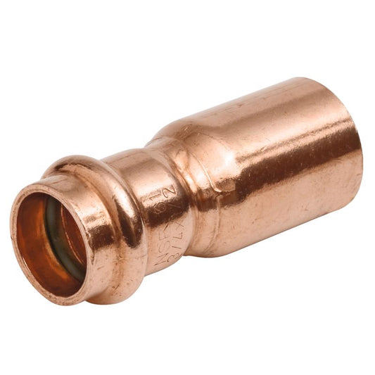 NIBCO 2 in. FTG X 1-1/2 in. D Press Wrought Copper Adapter Coupling 1 pk