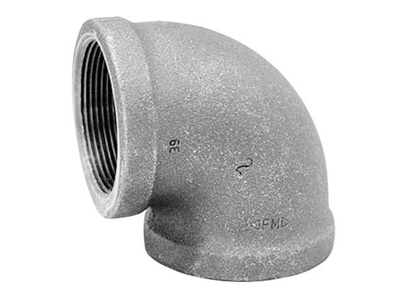 Anvil 1/8 in. FPT X 1/8 in. D FPT Black Malleable Iron Elbow