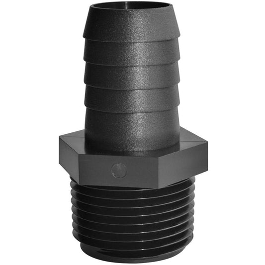 Green Leaf Polypropylene 1 in. D X 1 in. D Adapter 1 pk