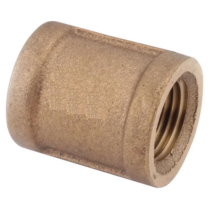 Anderson Metals 3/4 in. FPT in. X 3/4 in. D FPT Red Brass Coupling