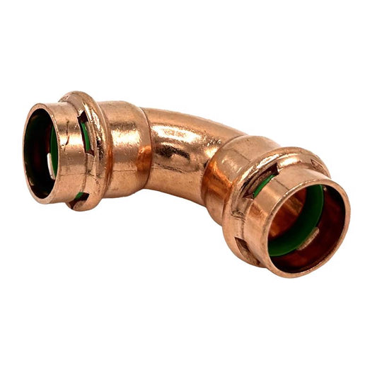 Quickfitting 1/2 in. Press in. X 1/2 in. D Press in. Copper 90 Degree Elbow