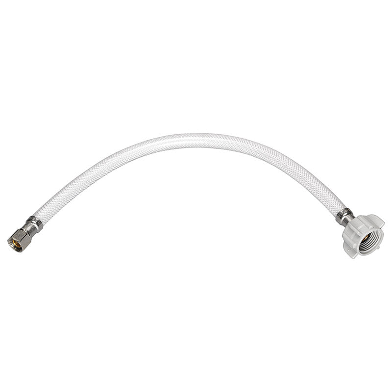Ace 1/2 in. Compression X 7/8 in. D Ballcock 20 in. PVC Toilet Supply Line