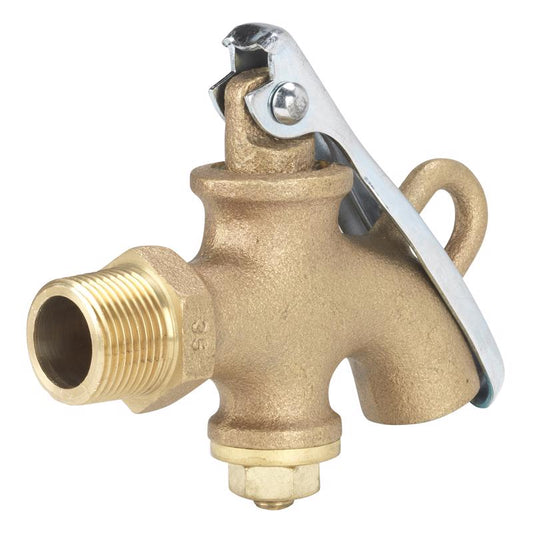 Homewerks Lockable 3/4 in. MIP X 3/4 in. Bronze Drum & Barrel Faucet