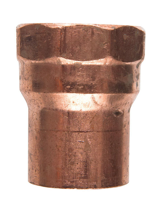 NIBCO 3/4 in. Sweat X 3/4 in. D FPT Copper Female Adapter 10 pk