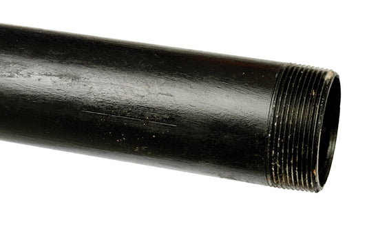 B&K Mueller 2 in. D X 60 in. L Black Steel Pre-Cut Pipe
