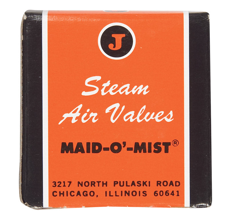 Jacobus Maid O' Mist Model #5 1/8 in. NPT Brass Angle Steam Vent