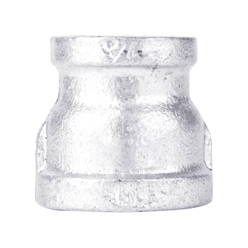 STZ Industries 3/8 in. FIP each X 1/8 in. D FIP Galvanized Malleable Iron Reducing Coupling