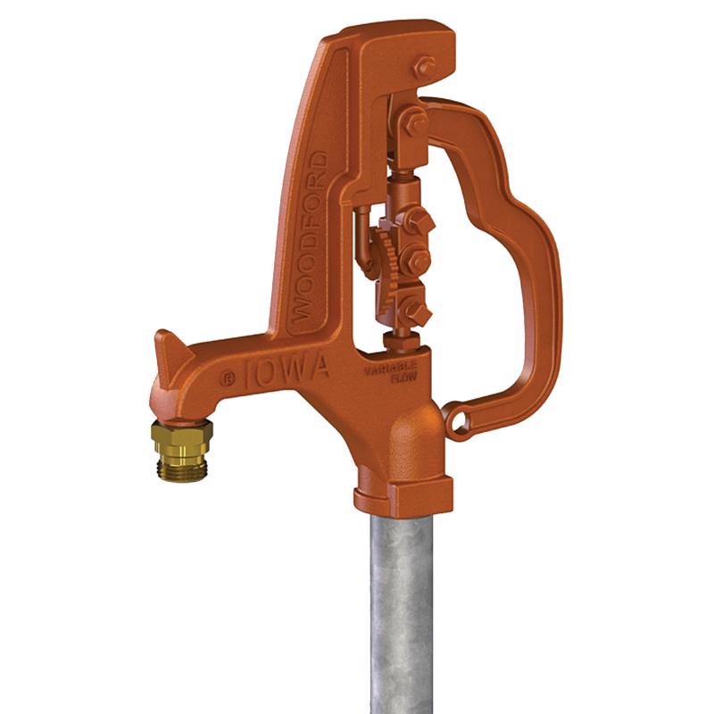 Woodford Iowa 3/4 in. FIP in. MPT Steel Yard Hydrant