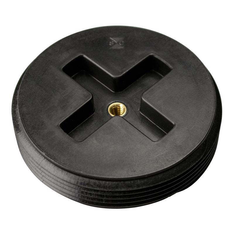 Sioux Chief 1-1/2 in. MPT in. X 1-1/2 in. D MPT in. ABS Threaded Plug