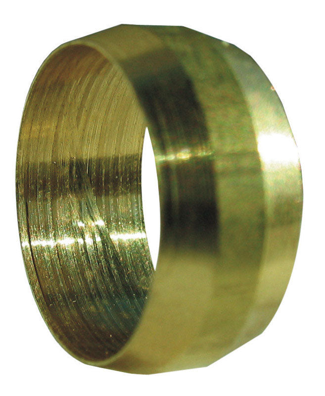 JMF Company 5/8 in. Compression X 5/8 in. D Compression Brass Sleeve