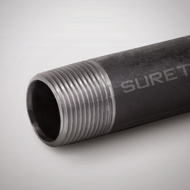 United Pipe & Steel Domestic 1 in. D X 10 ft. L Black Steel Pipe