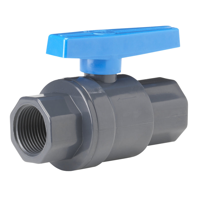 Homewerks 2 in. PVC FIP Ball Valve Full Port Quarter-Turn Lever For Non-Potable Water