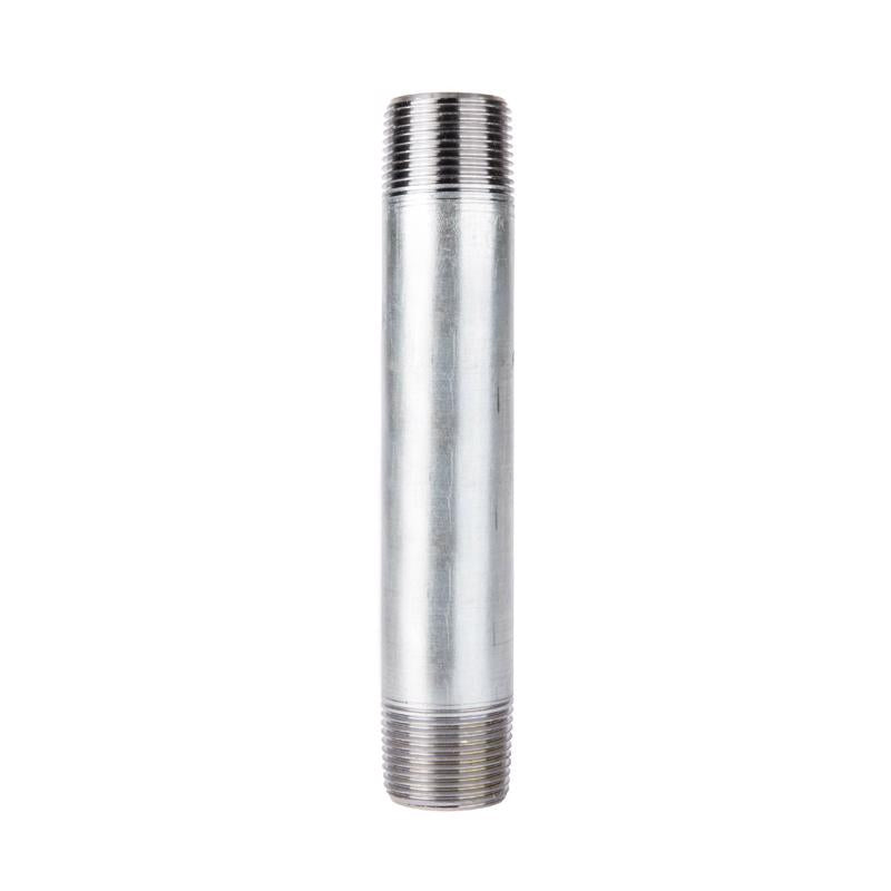 STZ Industries 2 in. MIP each X 2 in. D MIP Galvanized Steel 7 in. L Nipple