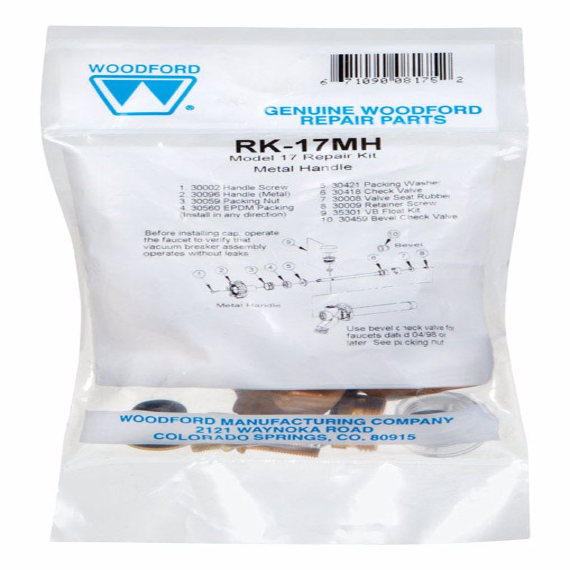 Woodford 1/2 in. MIP in. Hose Anti-Siphon Brass Repair Kit