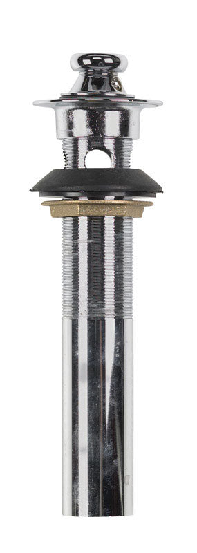 B&K 1-1/4 in. Chrome Brass Lift Plug and Drain