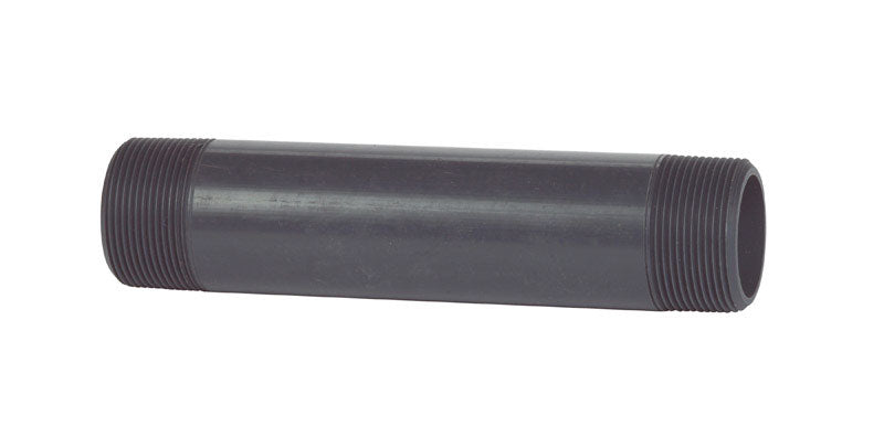 B&K Schedule 80 1/2 in. MIP X 1/2 in. D MIP PVC 4-1/2 in. Nipple 1 pk