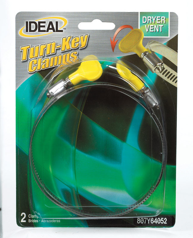 Ideal Tridon 2-1/2 in. 4-1/2 in. 64 Hose Clamp Stainless Steel Turn Key