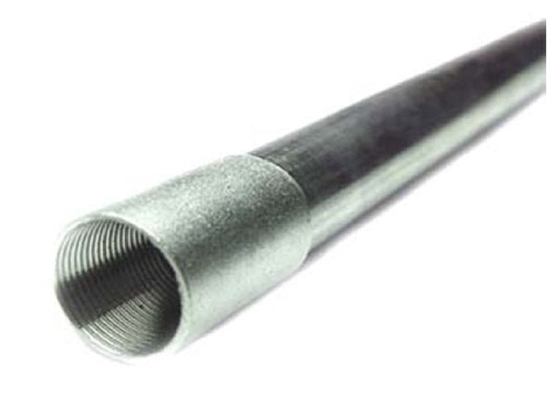 United Pipe & Steel Import 1-1/2 in. D X 21 ft. L Galvanized Steel Pipe