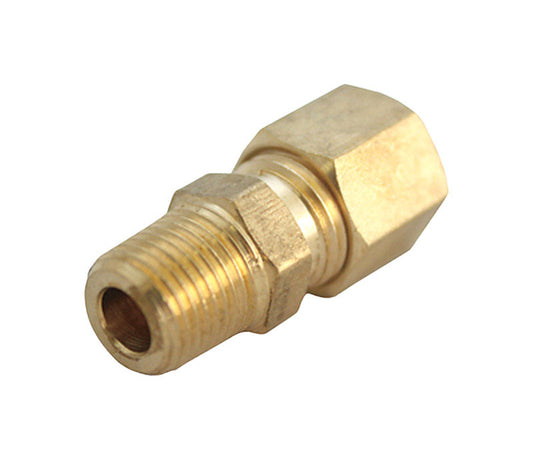 Ace 3/8 in. Compression X 1/8 in. D Male Brass Compression Adapter