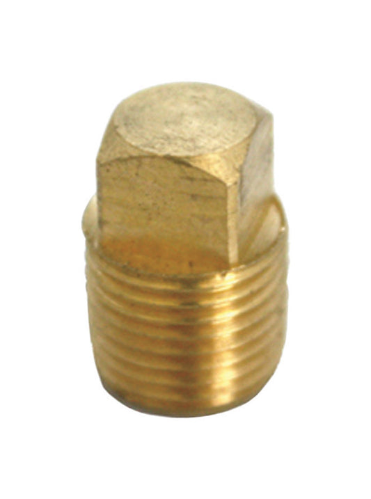Ace 1/4 in. Male Brass Square Head Plug