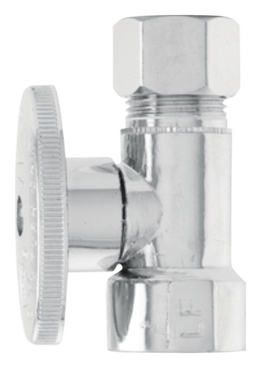 Keeney 1/2 in. FIP in. X 1/2 in. Brass Shut-Off Valve