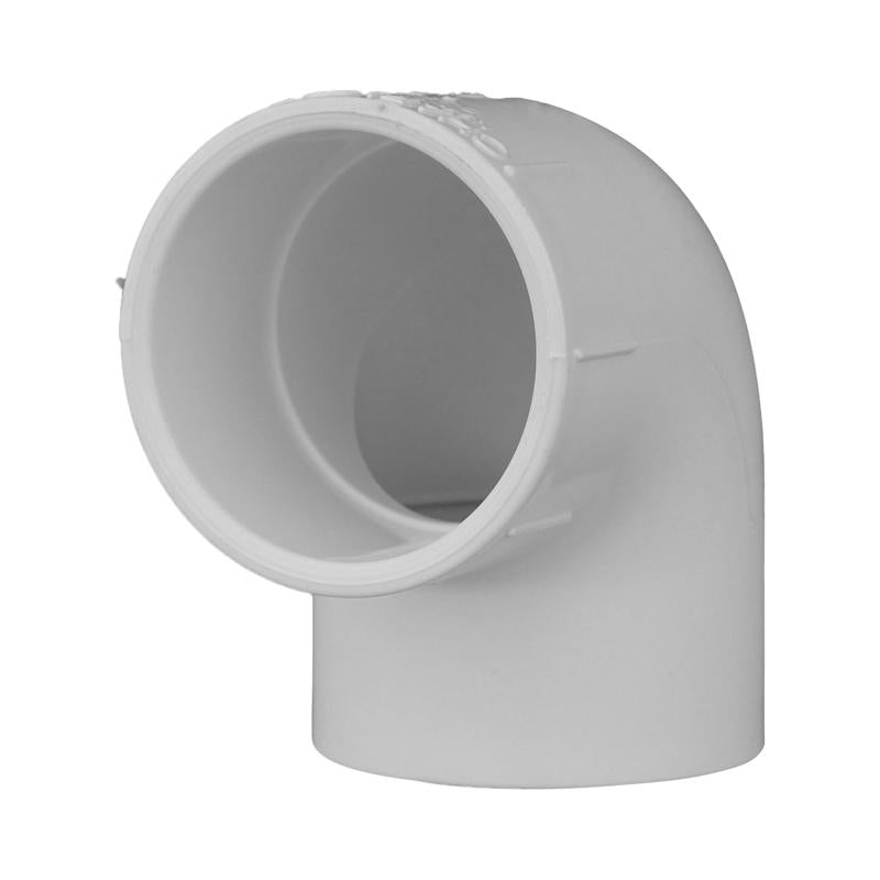 Charlotte Pipe Schedule 40 1-1/2 in. Slip X 1-1/2 in. D Slip PVC Elbow 1 pk