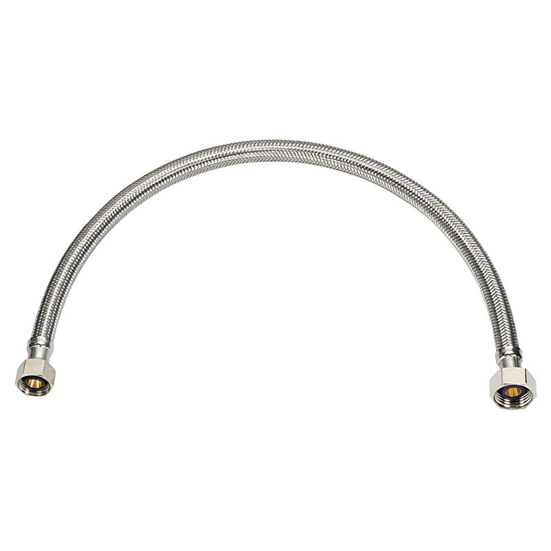Ace 3/8 in. Compression X 1/2 in. D FIP 16 in. Stainless Steel Supply Line