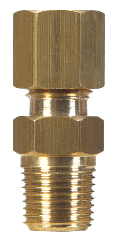 Ace 3/8 in. Compression X 3/8 in. D Male Brass Compression Connector