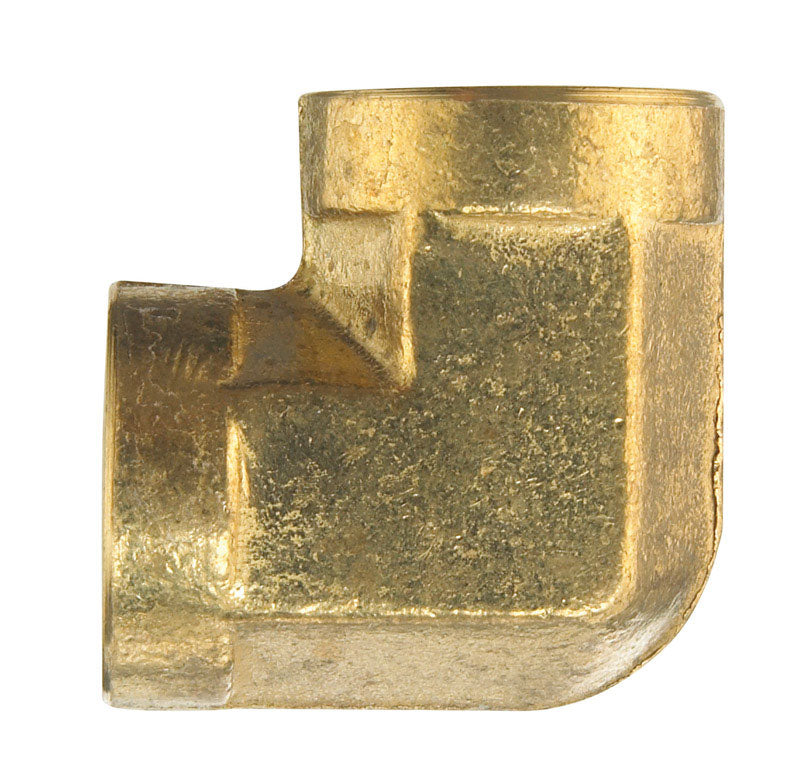 Ace 1/8 in. FPT X 1/8 in. D FPT Yellow Brass Elbow