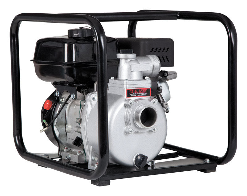 Red Lion 6 HP 9000 gph Aluminum Switchless Switch Gas Trash Pump