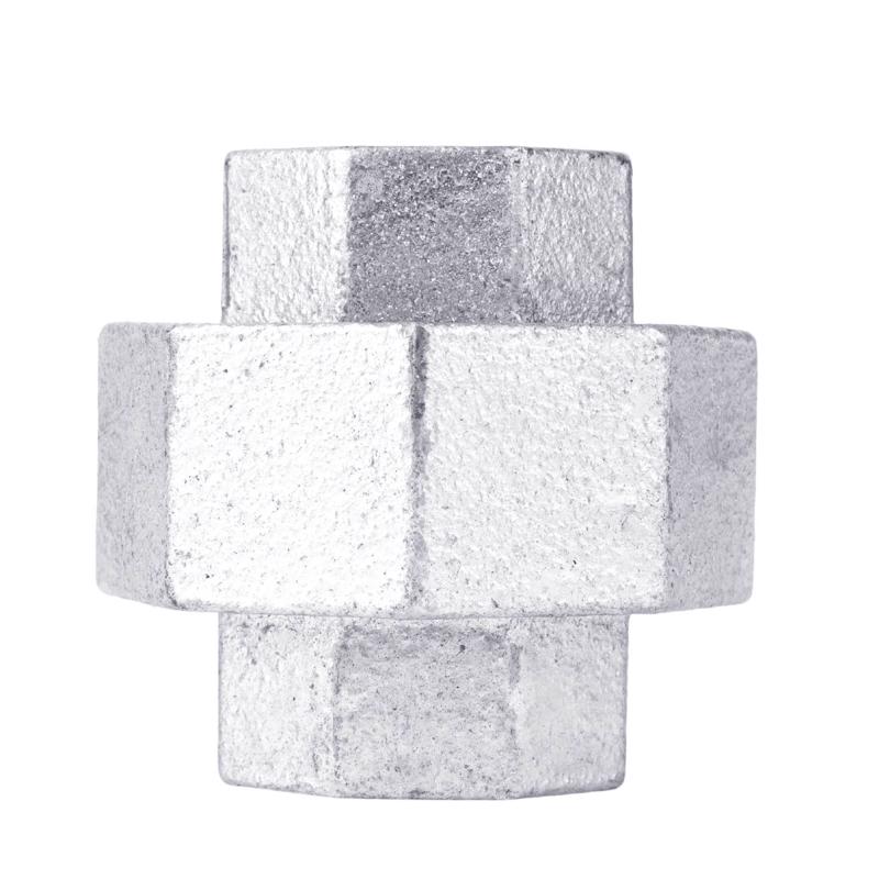STZ Industries 2-1/2 in. FIP each X 2-1/2 in. D FIP Galvanized Malleable Iron Union